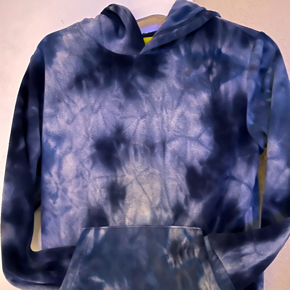 Old Navy Child Unisex Tie Dye Polar fleece hoodie